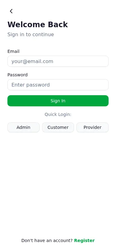HarKaam — Progressive Web App by Syed Muhammad Hasnain Abdi, Full Stack & AI Developer in Karachi, Pakistan — featured project screenshot